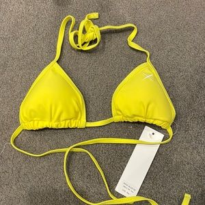 Boutinela yellow bikini top